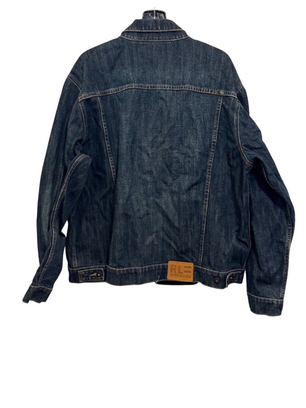vintage Ralph Lauren Polo Jeans Co. Mens Denim Jacket 100% Cotton Size L